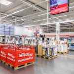 Wnętrze sklepu MediaMarkt w M1 Łódź