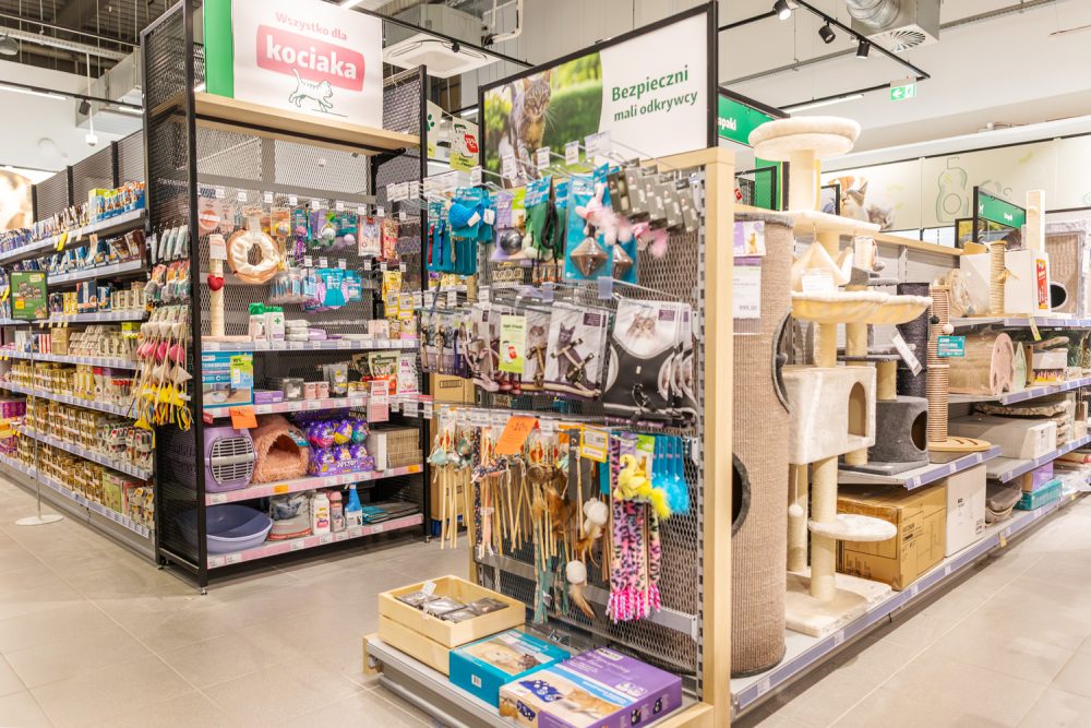 Asortyment sklepu zoologicznego Maxi Zoo w M1 Łódź - zabawki dla kotów